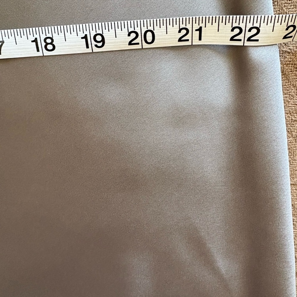 J. Crew Silver-Gray Satin Midi Skirt - Picture 8 of 13